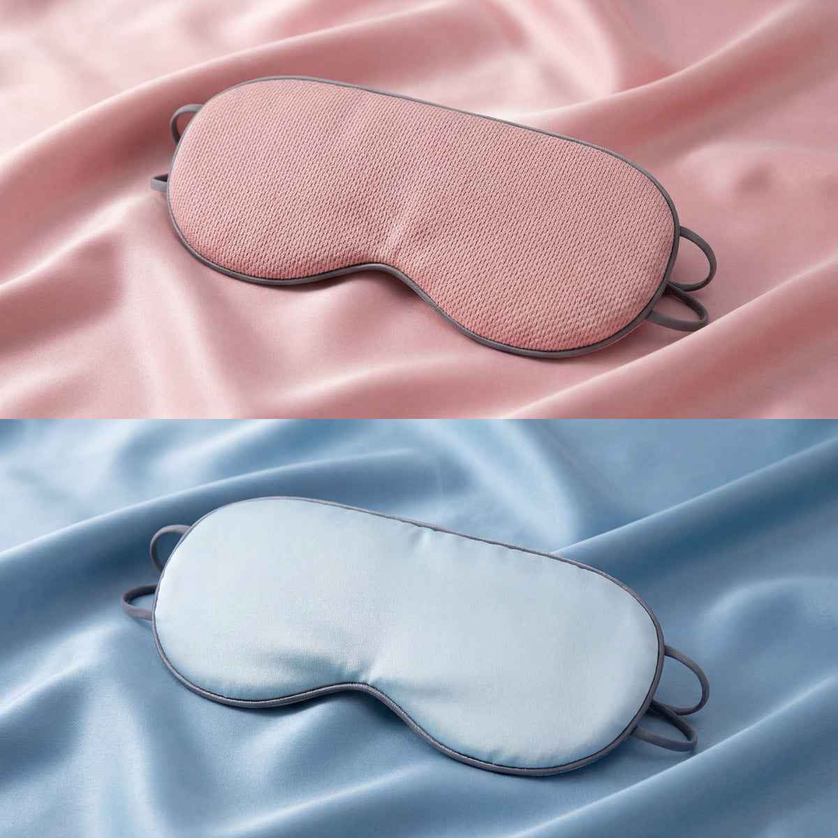Dual Hot and Cold Silk Eye Mask