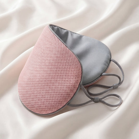 Dual Hot and Cold Silk Eye Mask